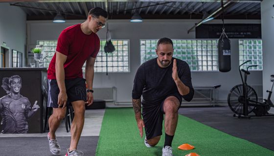 Personal Trainer at work — the kind of business we build websites for