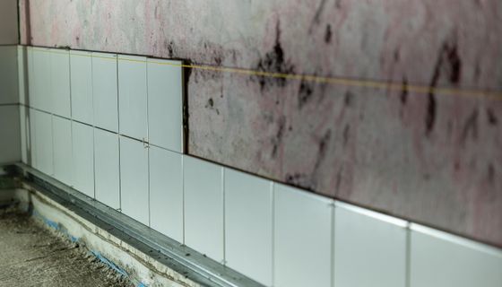 Tiler at work — the kind of business we build websites for